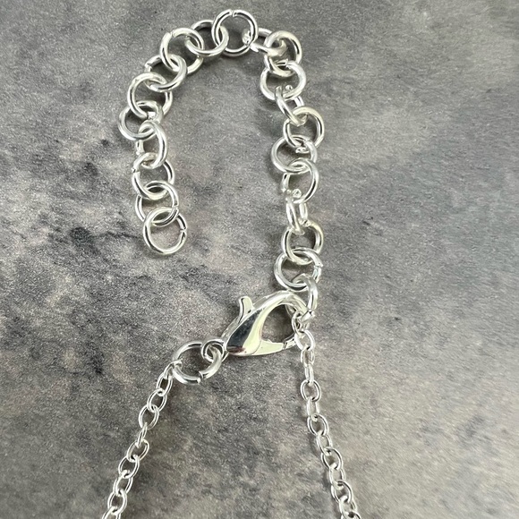 Caribbean Seaglass + Agate Crystal Handmade Necklace - Picture 7 of 7